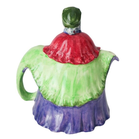 Vintage Old Lady Granny Teapot Tea Pot Made In England - Picture 4 of 10